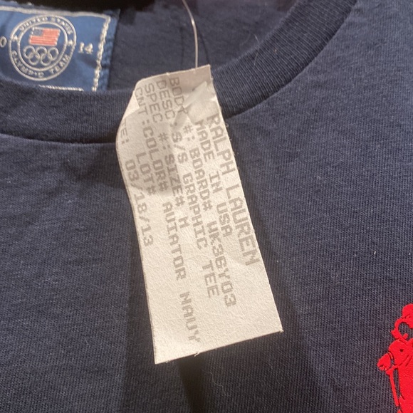 Limited Edition Official Team USA 2014 Olympics T Shirt - Picture 4 of 4
